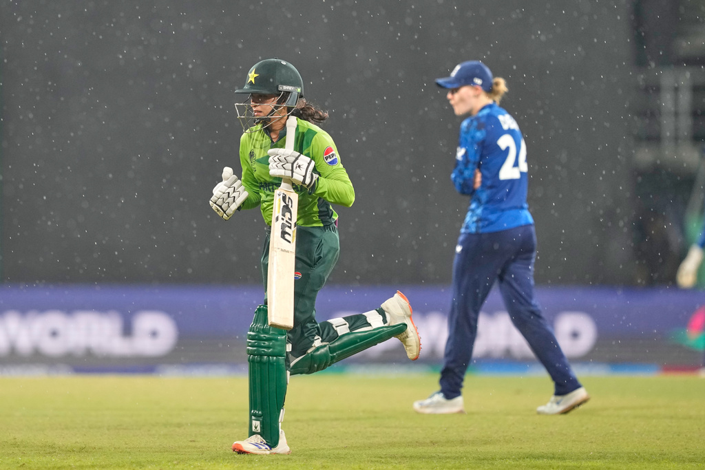 Rain saves England after Pakistan’s superb bowling in World Cup clash